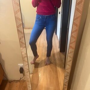 Burberry Brit Bayswater Women's Blue Skinny Jeans